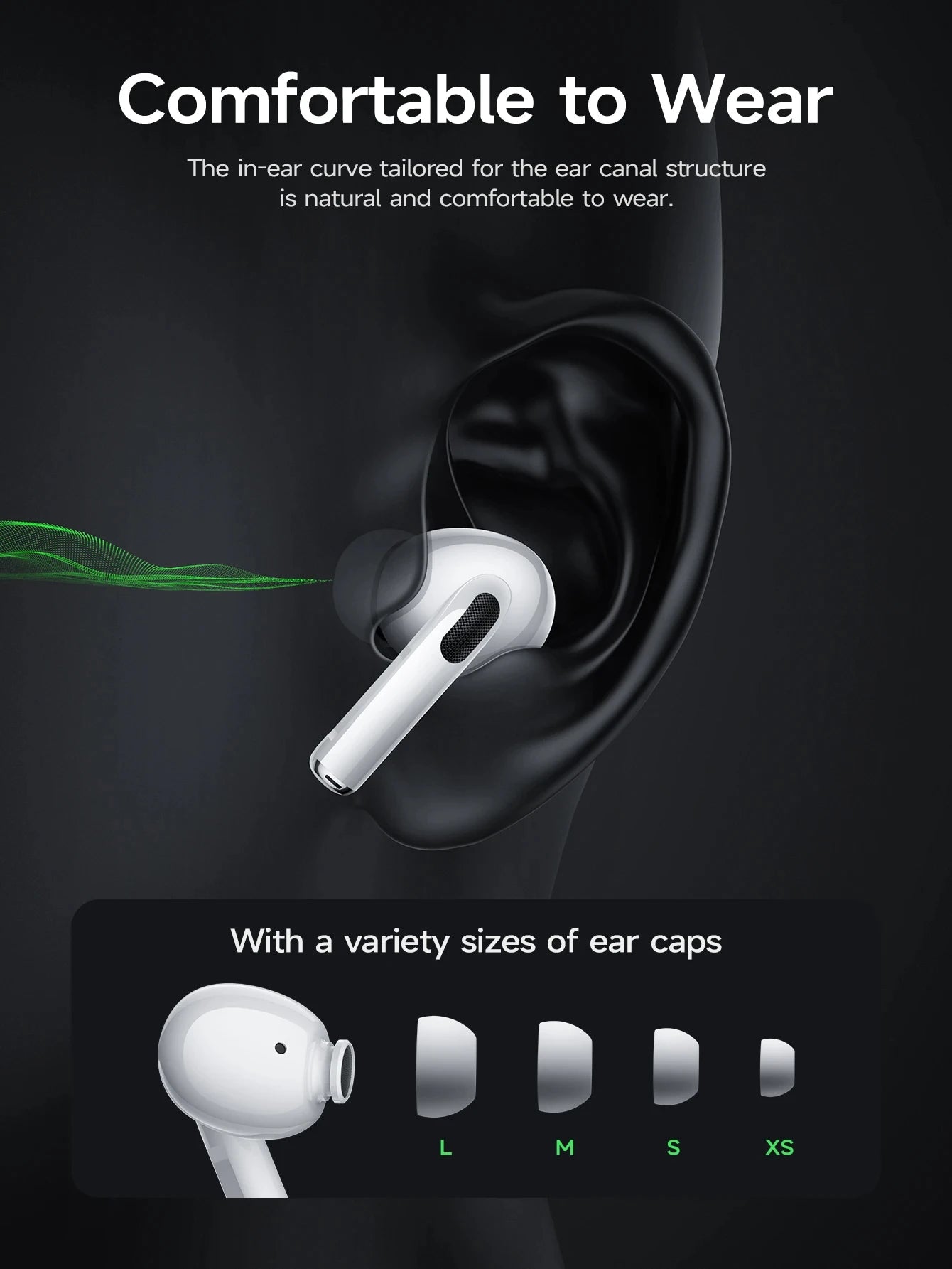 ANC Air pro bluetooth earphones Active Noise Reduction
