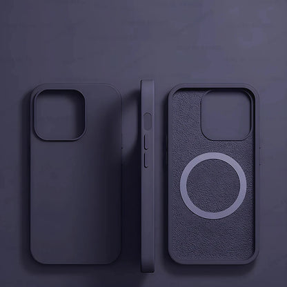 For Magsafe Liquid Silicone Magnetic Case For iPhone