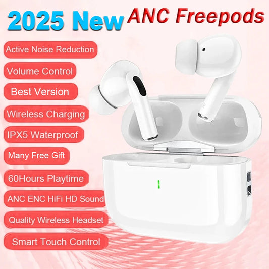 ANC Air pro bluetooth earphones Active Noise Reduction